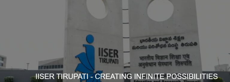 Recruitment for various non-teaching posts - INDIAN INSTITUTE OF SCIENCE EDUCATION AND RESEARCH TIRUPATI