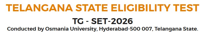 TG SET 2026 Notification