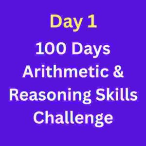 Arithmetic and Reasoning Questions
