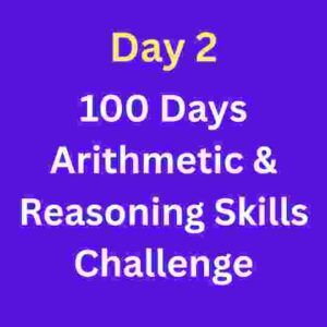 Arithmetic and Reasoning Questions